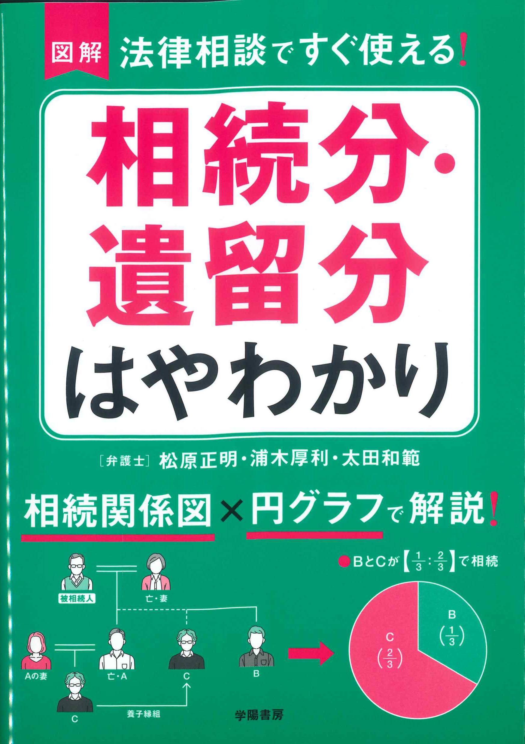 図解　法律相談ですぐ使える！　相続分・遺留分はやわかり