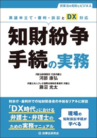 知財紛争手続の実務