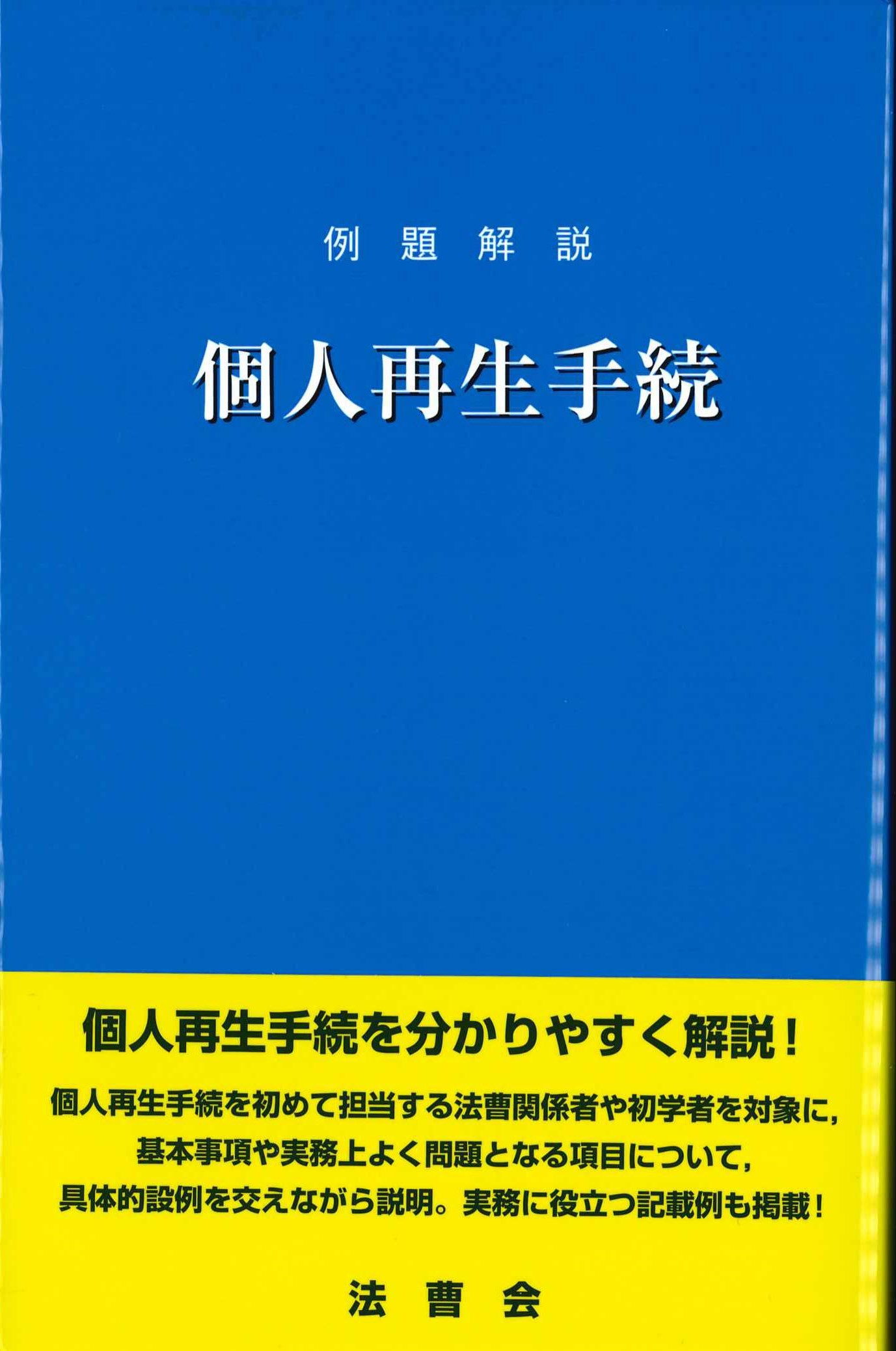 例題解説　個人再生手続