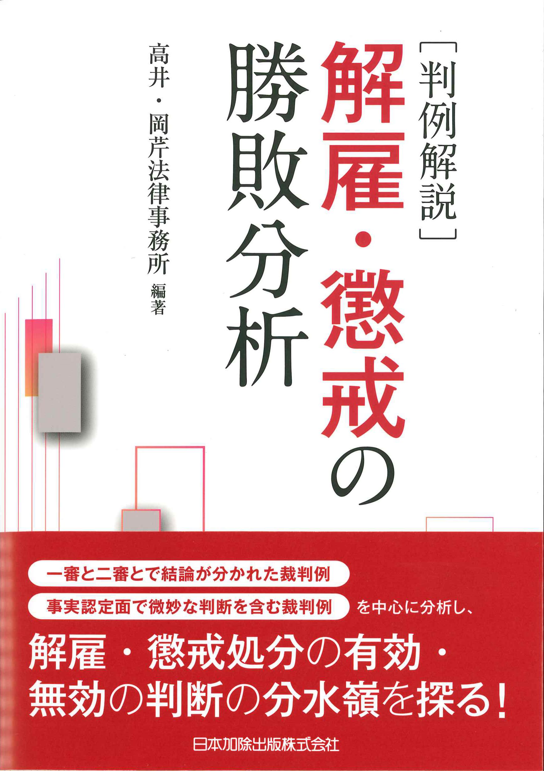 判例解説　解雇・懲戒の勝敗分析