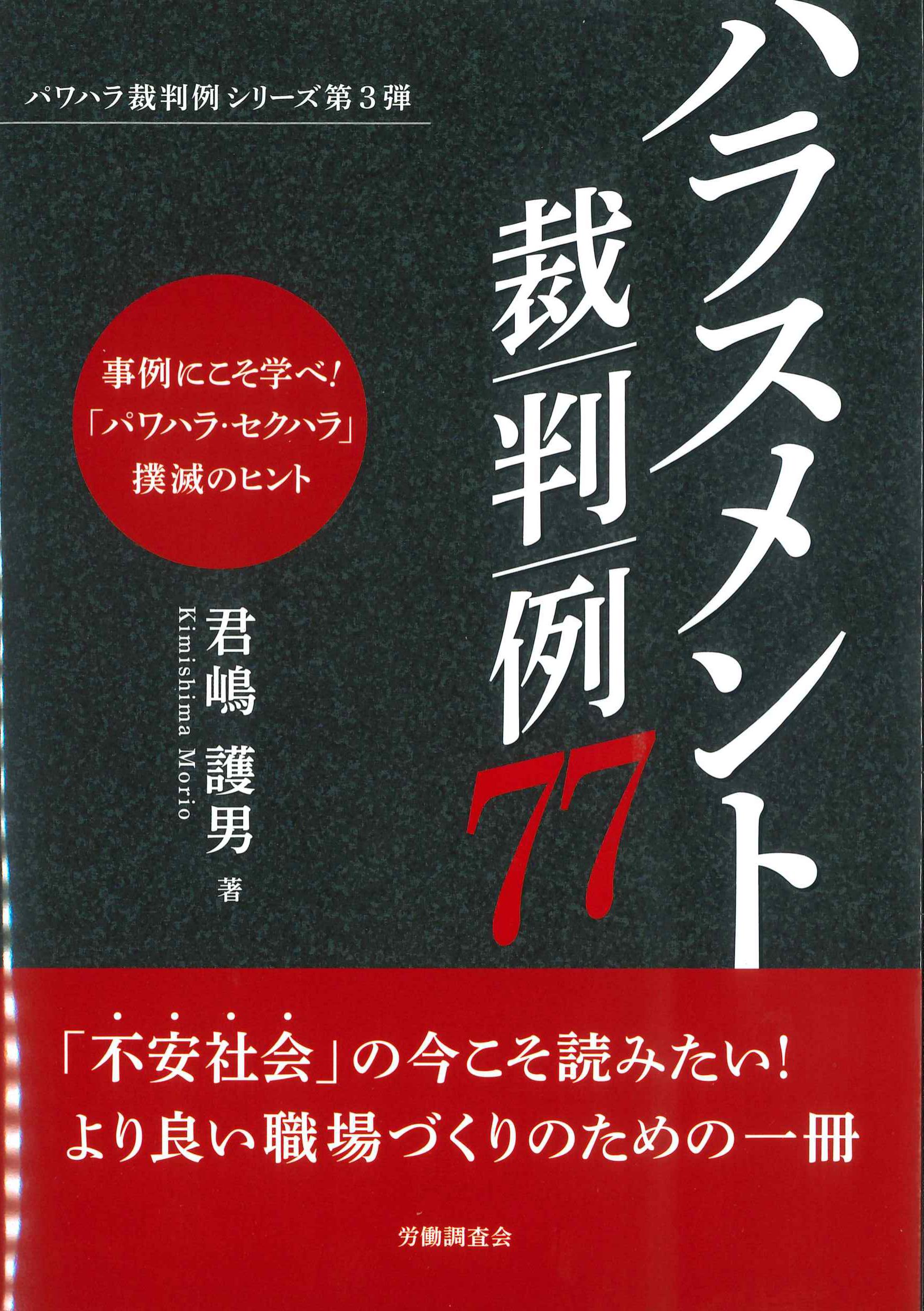 ハラスメント裁判例77