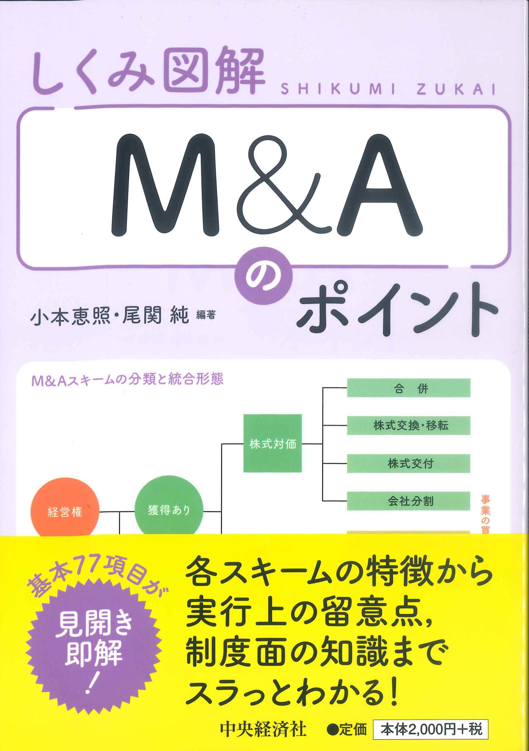 図解でわかるM&A入門 買収・出資・提携のしくみと流れの知識が身につく